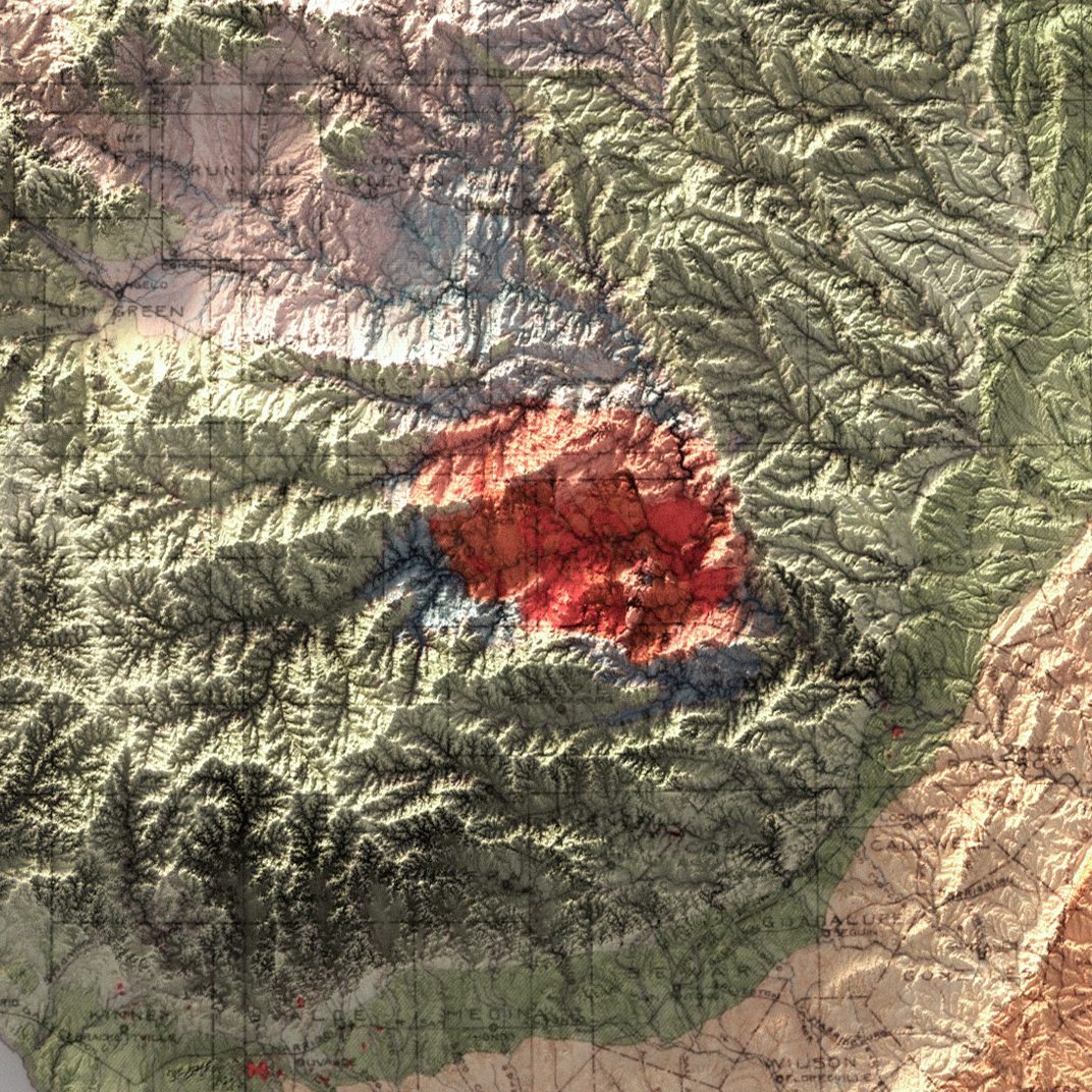 Texas Geology, 1916, detail 1