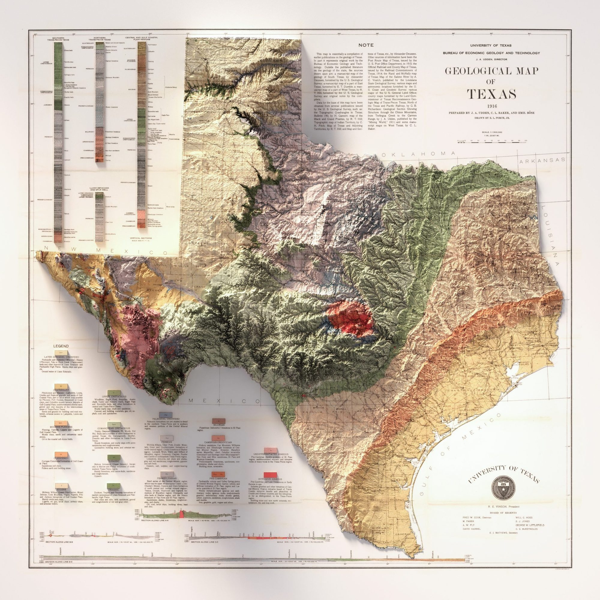 Texas Geology, 1916