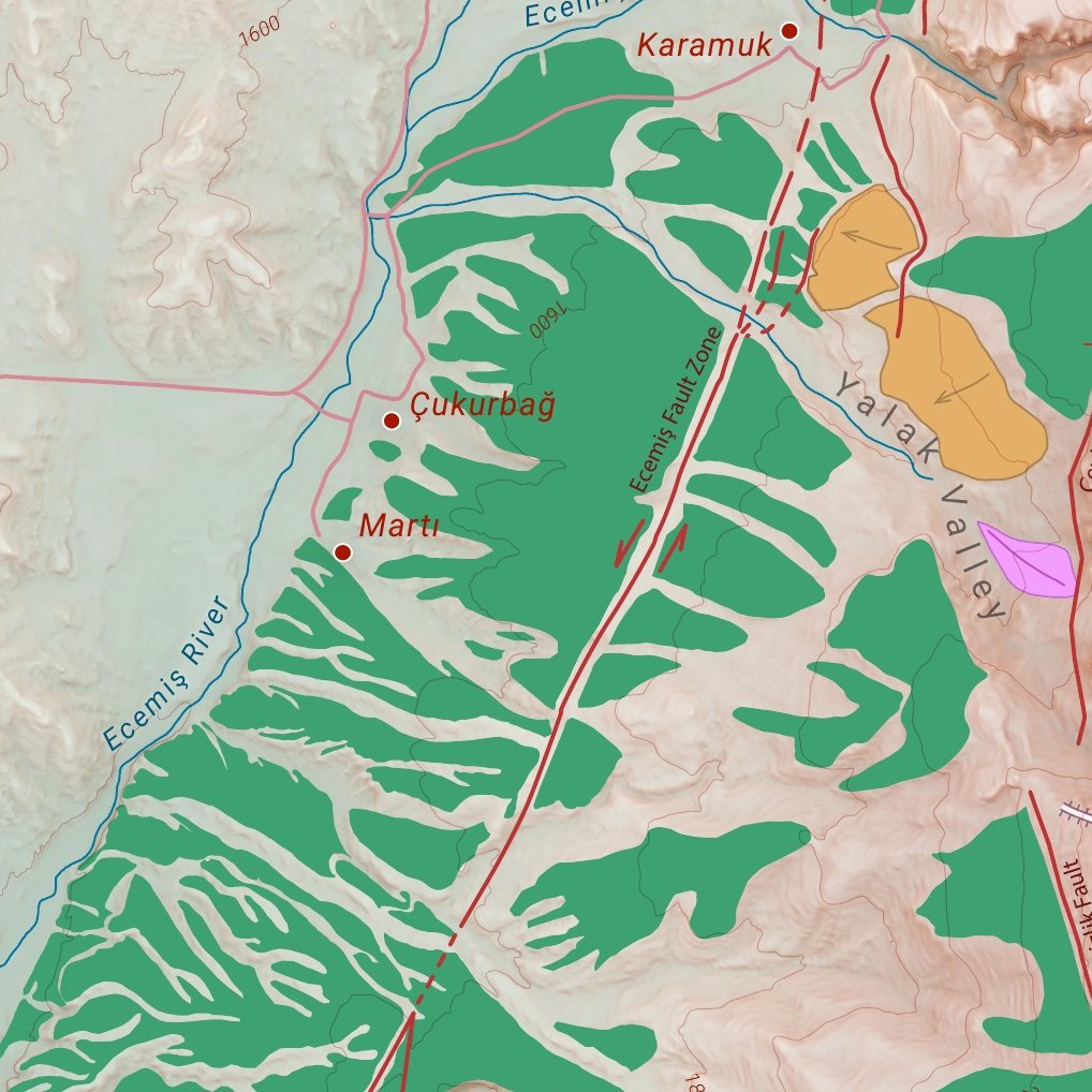 Glacial Geomorphology of the Aladağlar, Taurus Mountains, detail 2