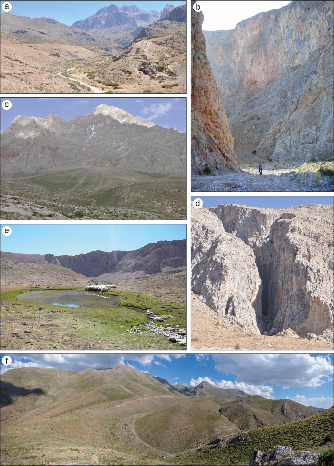 Field photos, western Aladağlar